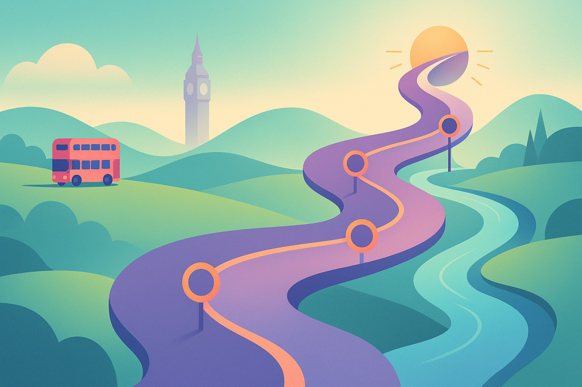 Theory of Change guide for UK charities - visual diagram showing pathways from activities to impact